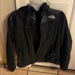 Black North Face coat